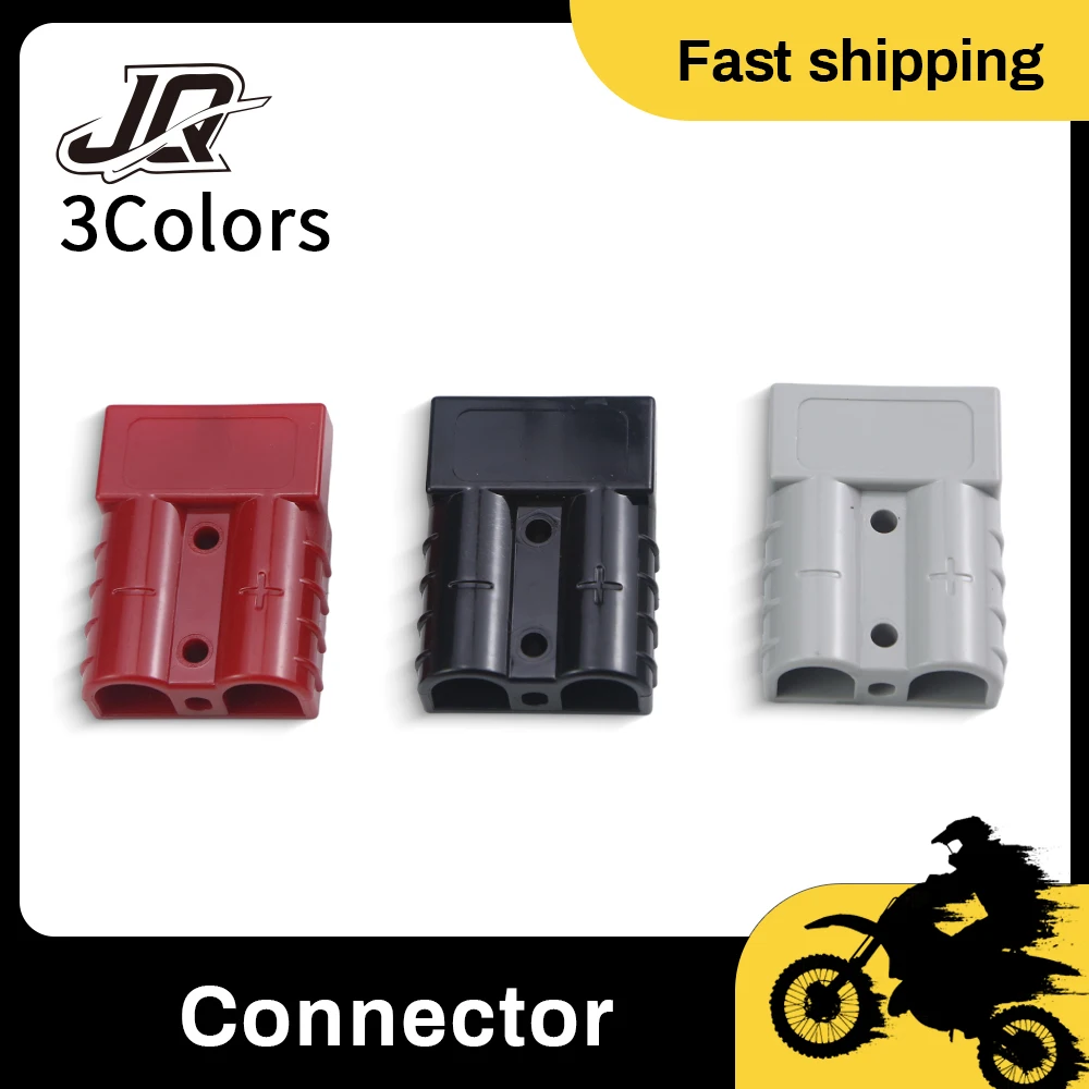 For Anderson 50 Amp Plug Cable Terminal 600V Battery Power Quick Connector Multiple Color Available
For Anderson 50 Amp Plug Cable Terminal 600V Battery Power Quick Connector Multiple Color Available