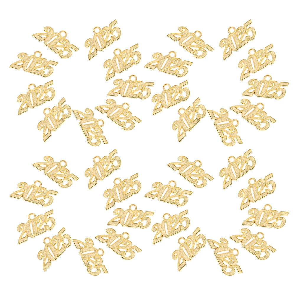 100 Pcs 2025 Digital Decorative Pendant Alloy Charm Graduation Necklace Bracelet Earrings DIY Craft Lightweight Year
100 Pcs 2025 Digital Decorative Pendant Alloy Charm Graduation Necklace Bracelet Earrings DIY Craft Lightweight Year