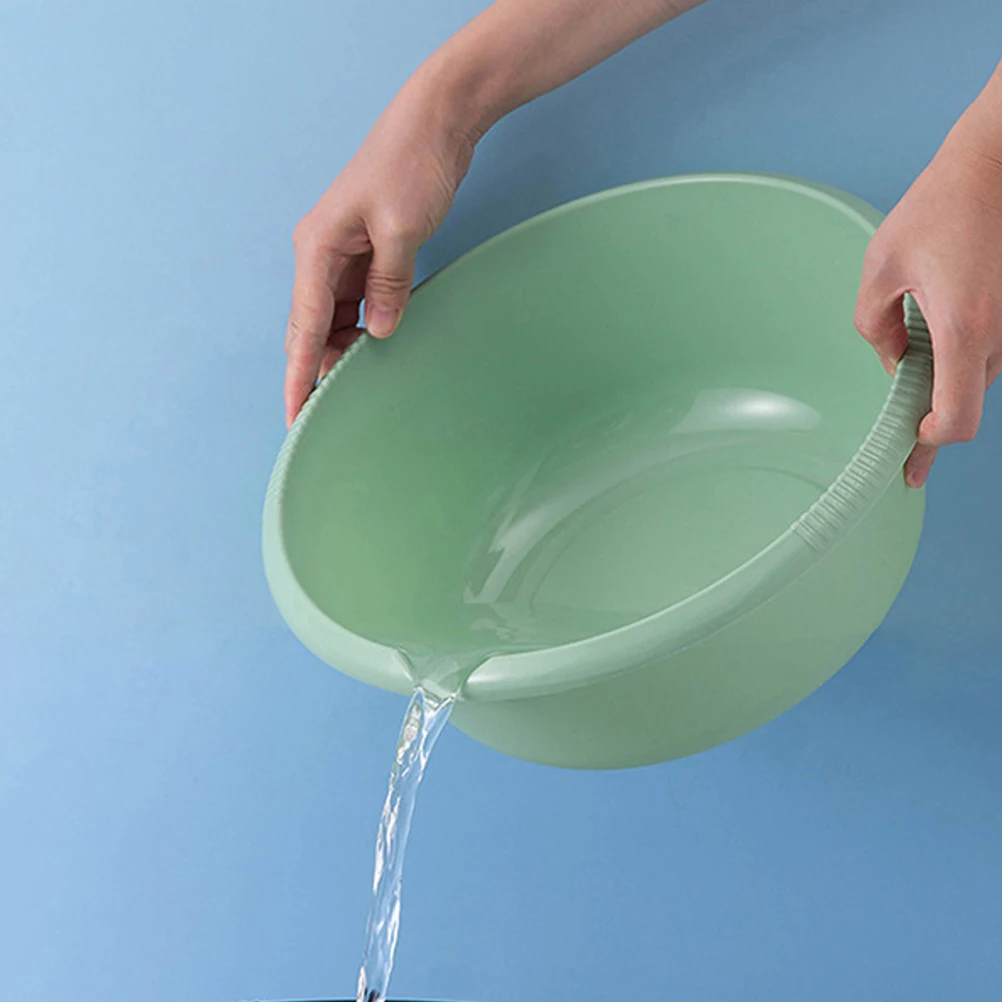 2 Pcs Plastic Washbasin Face Bowl Portable for Outdoor Washing Laundry Bathroom Baby
2 Pcs Plastic Washbasin Face Bowl Portable for Outdoor Washing Laundry Bathroom Baby