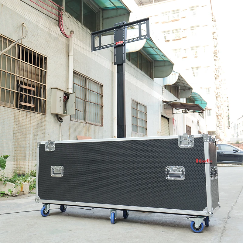 Automatic Motorised Electrical Lifting case 70 Inch 75inch TV Flight Hard Case
Automatic Motorised Electrical Lifting case 70 Inch 75inch TV Flight Hard Case
