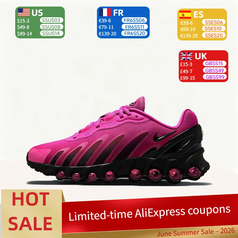 Nike Air Max Dn8 Women's Low-Top Running Shoes - Comfortable, Durable, Breathable Support - Red/Black HF5509-601
Nike Air Max Dn8 Women's Low-Top Running Shoes - Comfortable, Durable, Breathable Support - Red/Black HF5509-601