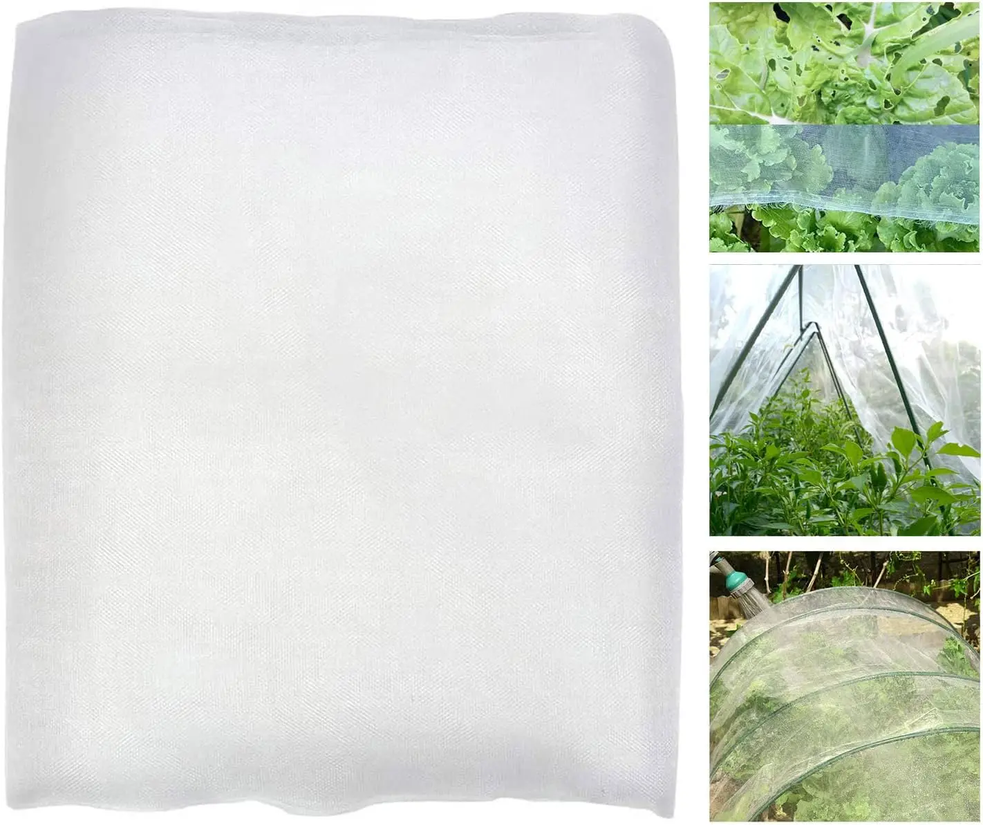 10x12Ft Fine Mesh Garden Netting - Insect, Bird & Animal Barrier for Plants, Vegetables, Fruits
10x12Ft Fine Mesh Garden Netting - Insect, Bird & Animal Barrier for Plants, Vegetables, Fruits