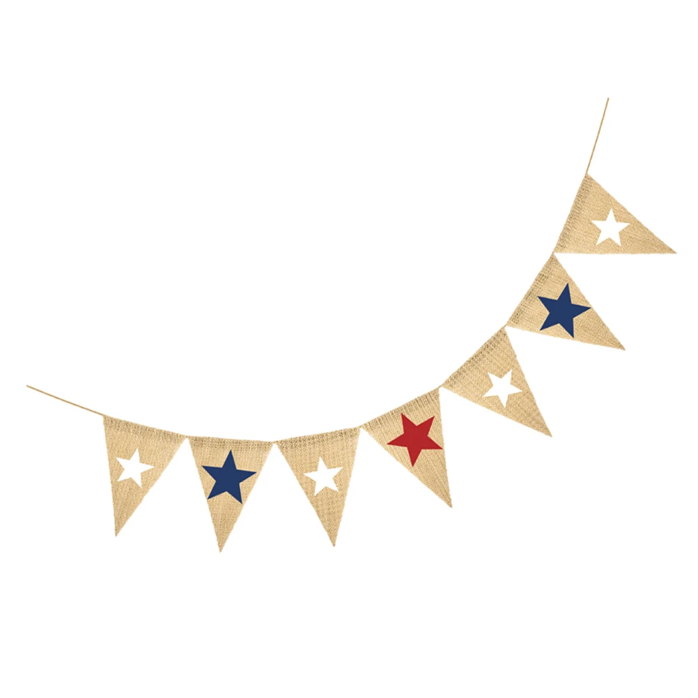Party Decoration Latte Bunting Garland Multicolor Decorative Banner Flag Hanging Linen Independence Day Celebration Celebrate
Party Decoration Latte Bunting Garland Multicolor Decorative Banner Flag Hanging Linen Independence Day Celebration Celebrate