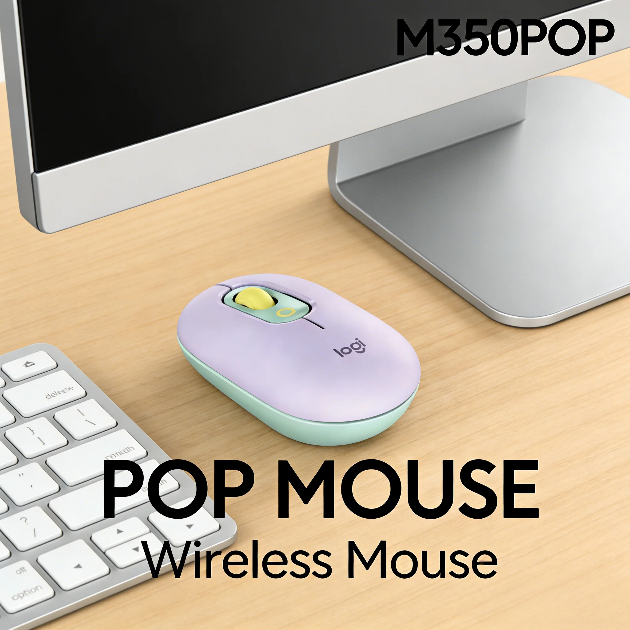 Logitech M350 POP Entry-Level Mouse High Value Small Hand Friendly