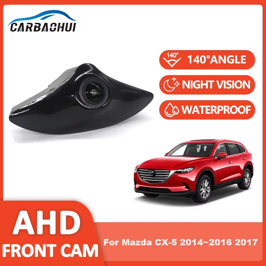 140° AHD 1080P Vehicle HD Car Front View Camera Waterproof CCD Night Vision For Mazda CX-5 2014~2016 2017
140° AHD 1080P Vehicle HD Car Front View Camera Waterproof CCD Night Vision For Mazda CX-5 2014~2016 2017
