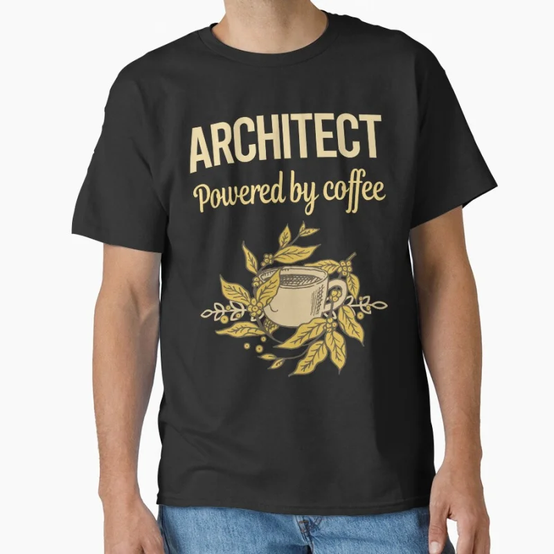 Powered By Coffee Architect Funny Gifts For Architects T shirt Large size Tops 100% cotton ptined Tee
Powered By Coffee Architect Funny Gifts For Architects T shirt Large size Tops 100% cotton ptined Tee