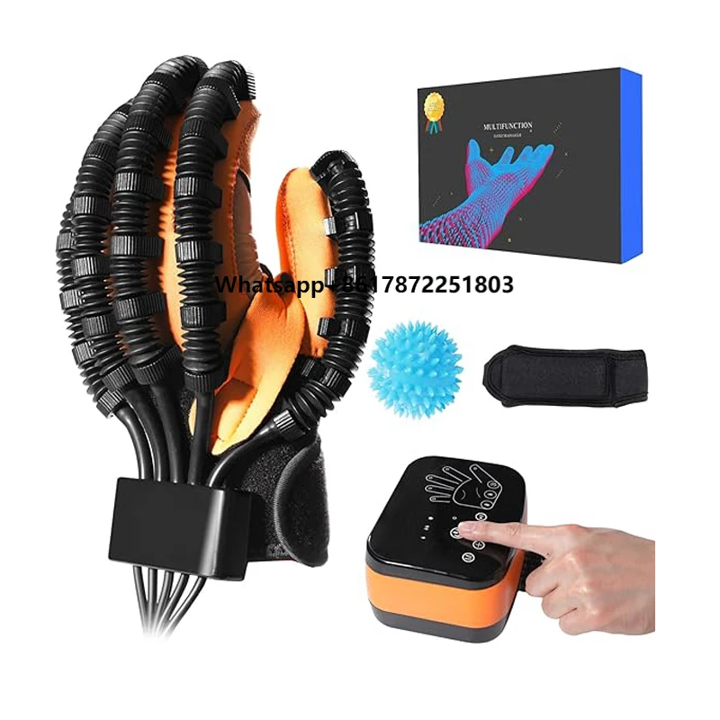 Rehabilitation Robot Hand Strengthener Fing XL/XXL Patient Training Device Stroke Hemiplegia Facial Massager Hand Dysfunction
Rehabilitation Robot Hand Strengthener Fing XL/XXL Patient Training Device Stroke Hemiplegia Facial Massager Hand Dysfunction