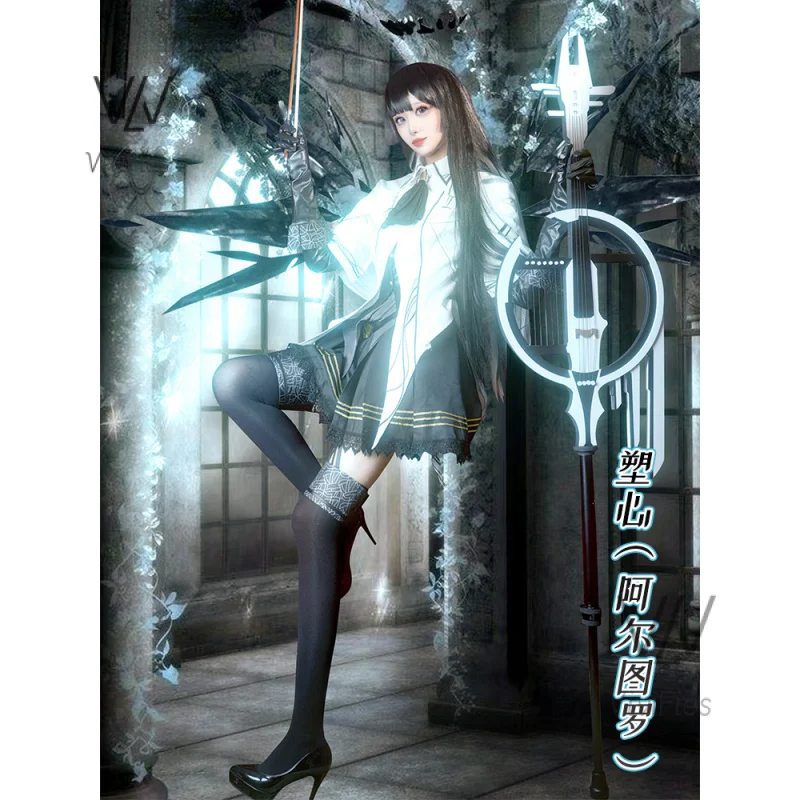 Virtuosa Cosplay Costume Game Arknights Cosplay Costumes HSIU Women's White Uniform Full Costume Virtuosa uniform
Virtuosa Cosplay Costume Game Arknights Cosplay Costumes HSIU Women's White Uniform Full Costume Virtuosa uniform