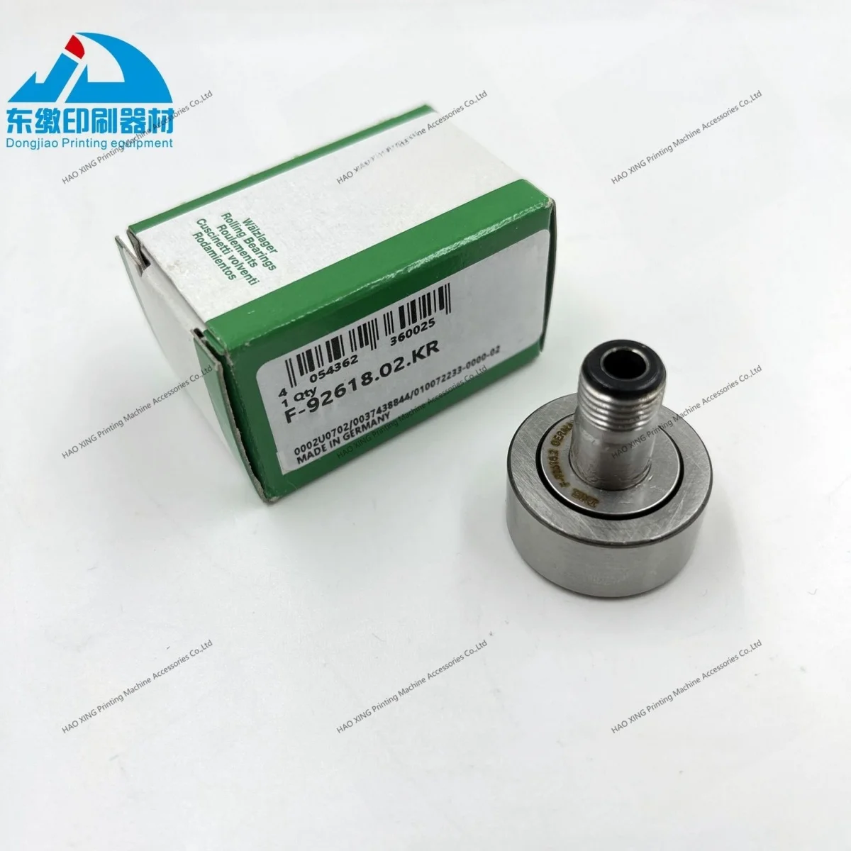 Top Quality Printing Machinery Parts Original Bearing Cam Follower F-92618 for Heidelberg Printing Parts Bearing F-92618.02.KR
Top Quality Printing Machinery Parts Original Bearing Cam Follower F-92618 for Heidelberg Printing Parts Bearing F-92618.02.KR