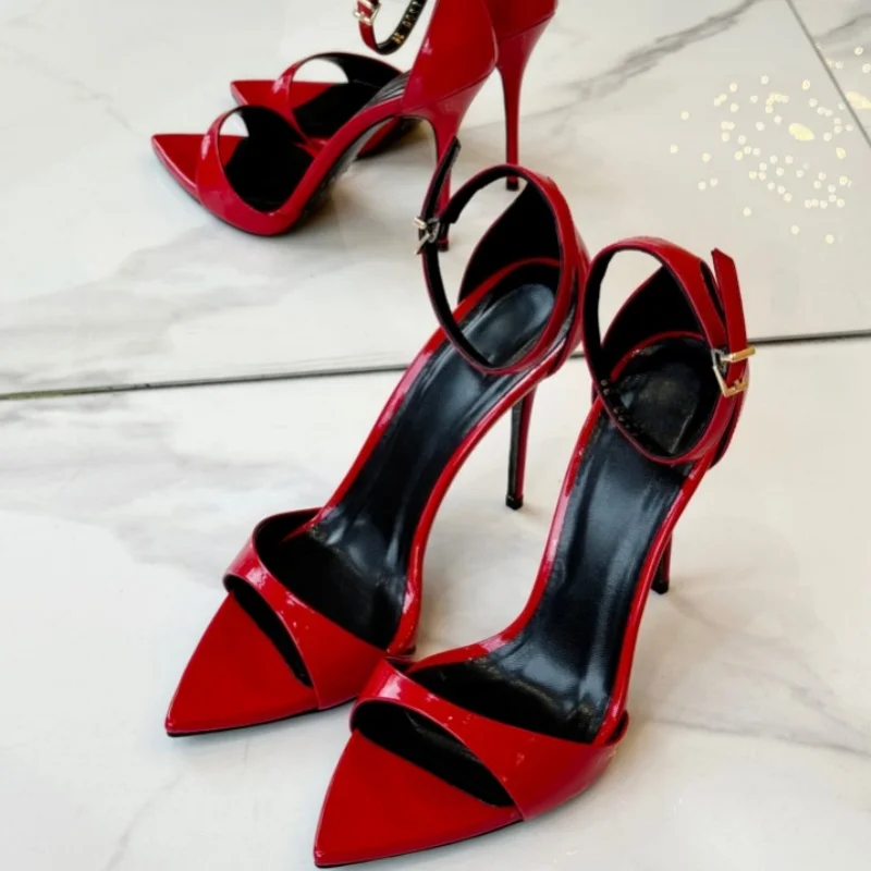New Fashion Leg Show Long High Heels Sexy Open Toe Shallow Mouth Red Women's Shoes Bag Heel Strap Fashion Sandals
New Fashion Leg Show Long High Heels Sexy Open Toe Shallow Mouth Red Women's Shoes Bag Heel Strap Fashion Sandals