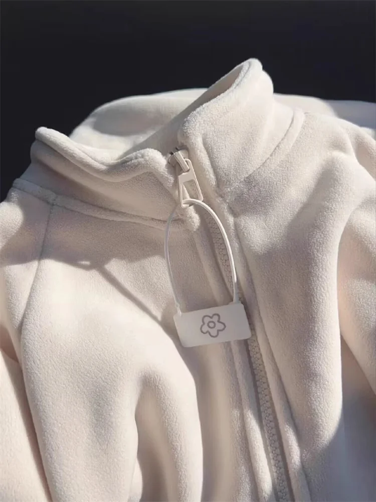Thiened Fce Long Sve Stand Collar Open Cardigan Women's Autumn Winter Loose Lazy Sle Sweatirt Korean Version Soli...
Thiened Fce Long Sve Stand Collar Open Cardigan Women's Autumn Winter Loose Lazy Sle Sweatirt Korean Version Soli...
