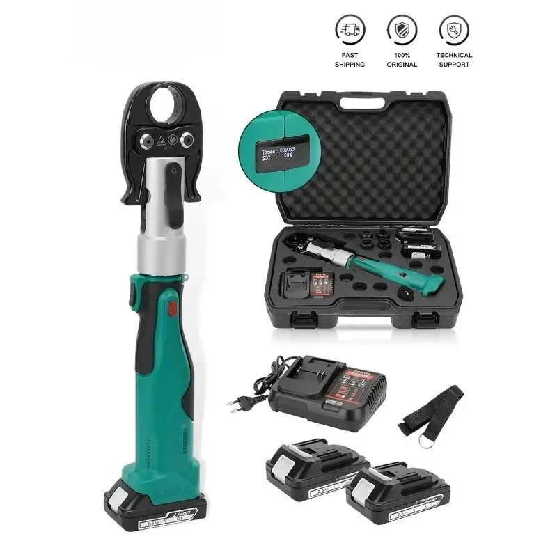 【Best-selling】CH-1332 High Power Hydraulic Mini Battery Powered Pipe Crimping Tool Li-ion Rechargeable Tool Stainless Steel Pipe
【Best-selling】CH-1332 High Power Hydraulic Mini Battery Powered Pipe Crimping Tool Li-ion Rechargeable Tool Stainless Steel Pipe