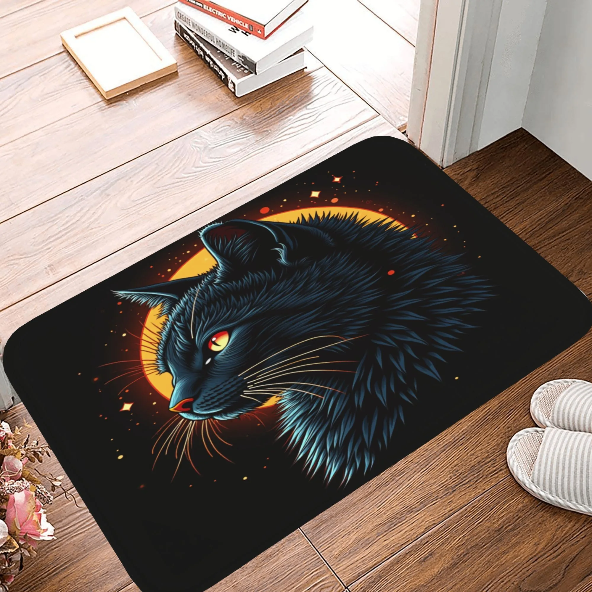 1PC Mystical Blue Cat Pattern Kitchen Rug Non-Slip Door Mat Pop design Bathroom Rug Bath Mat Carpet for Home Sink Laundry Decor
1PC Mystical Blue Cat Pattern Kitchen Rug Non-Slip Door Mat Pop design Bathroom Rug Bath Mat Carpet for Home Sink Laundry Decor