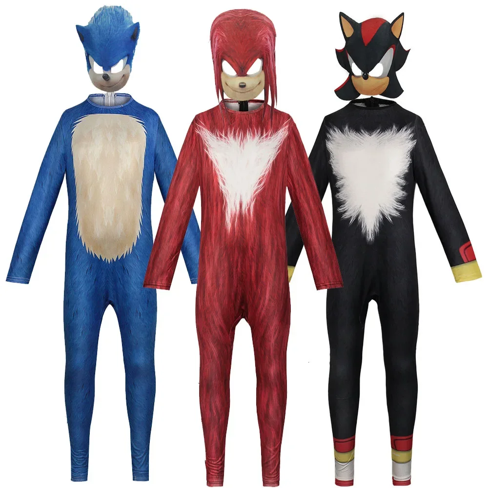 Anime The Sonic Kid Series cosplay characters Children Cartoon Cute Jumpsuits Mask Suit for Boy Halloween Stage Perform Costume
Anime The Sonic Kid Series cosplay characters Children Cartoon Cute Jumpsuits Mask Suit for Boy Halloween Stage Perform Costume