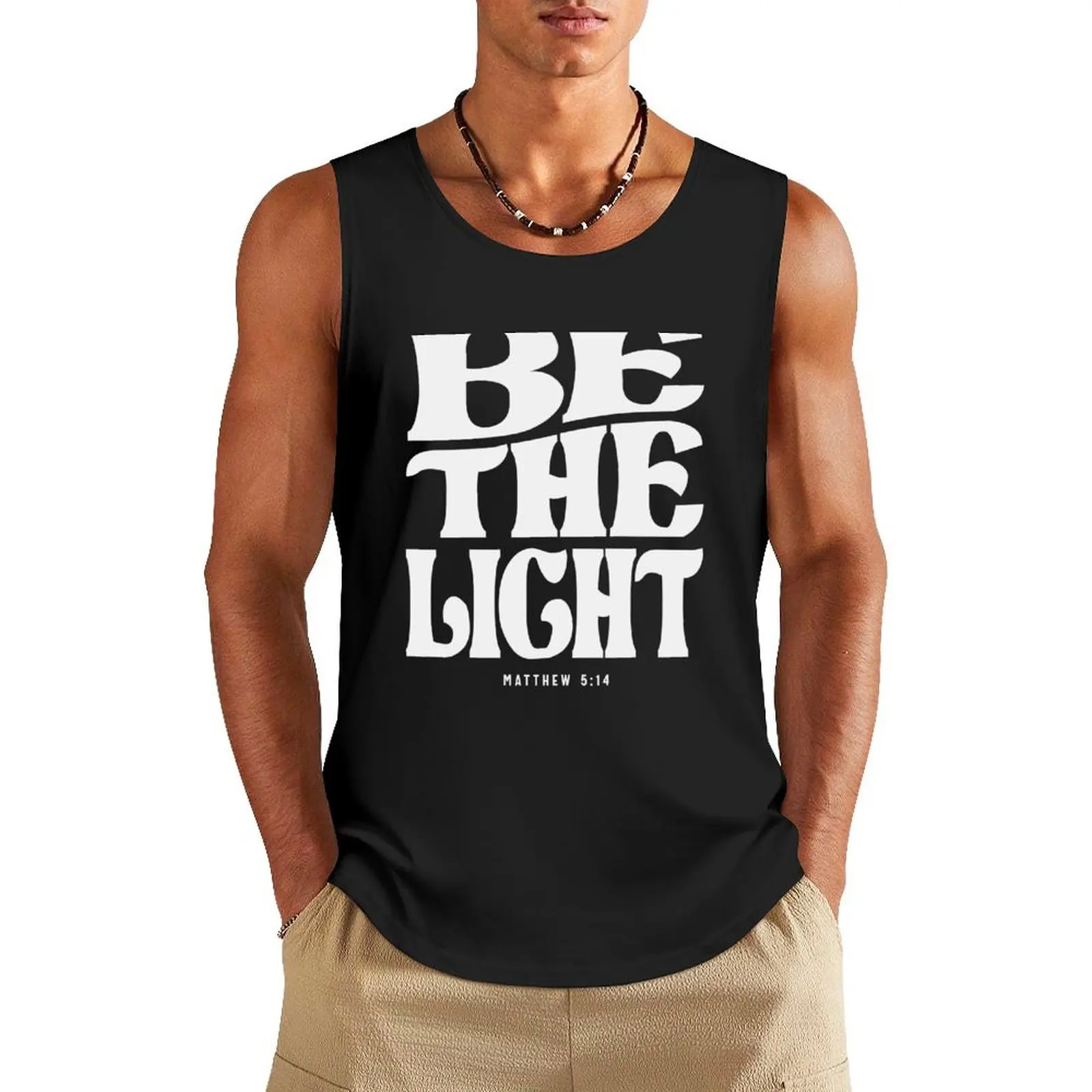 Be The Light Matthew 5:14 Bible Verse Christian Tank Top sleeveless t-shirts for men gym for men
Be The Light Matthew 5:14 Bible Verse Christian Tank Top sleeveless t-shirts for men gym for men