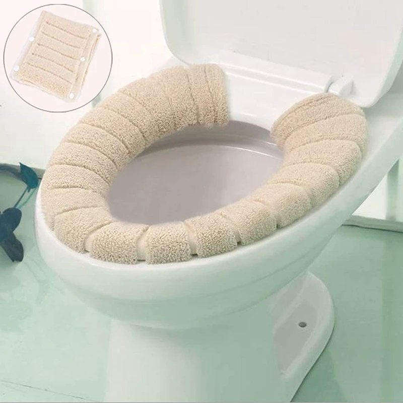 1pc Shell Pattern Thickening Model Press Button Type Toilet Seat Warm Cover/button U Type Toilet Seat Cover Toilet Mat 
1pc Shell Pattern Thickening Model Press Button Type Toilet Seat Warm Cover/button U Type Toilet Seat Cover Toilet Mat