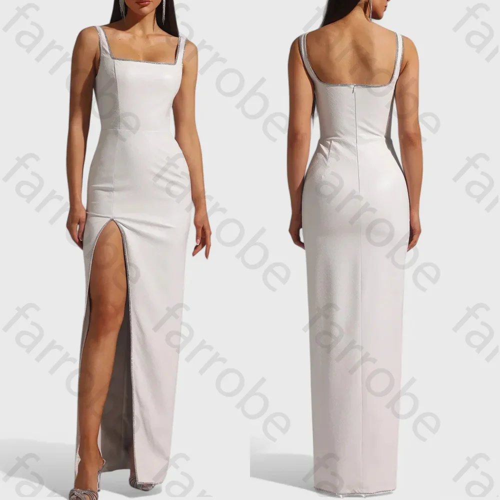 Customized Sleeveless Midi Dress A-Line Evening Dresses Prom Gown Formal Simple High Quality Classic Party Gowns for Women Saudi
Customized Sleeveless Midi Dress A-Line Evening Dresses Prom Gown Formal Simple High Quality Classic Party Gowns for Women Saudi