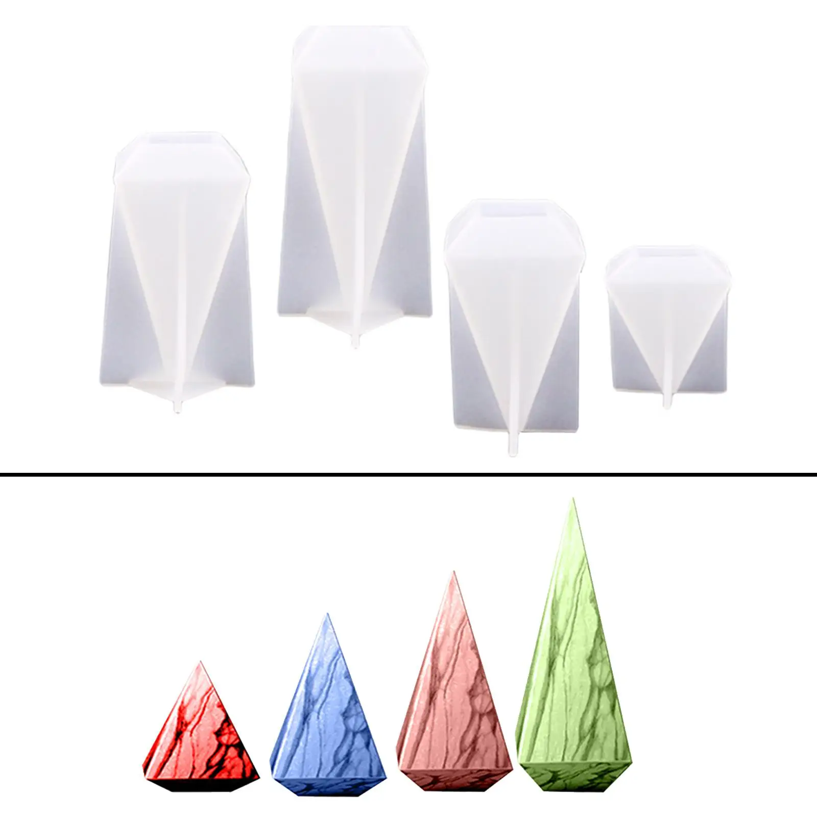 4шт шестиугольный конус силиконовый для изготовления свечей домашнего декора
4шт шестиугольный конус силиконовый для изготовления свечей домашнего декора