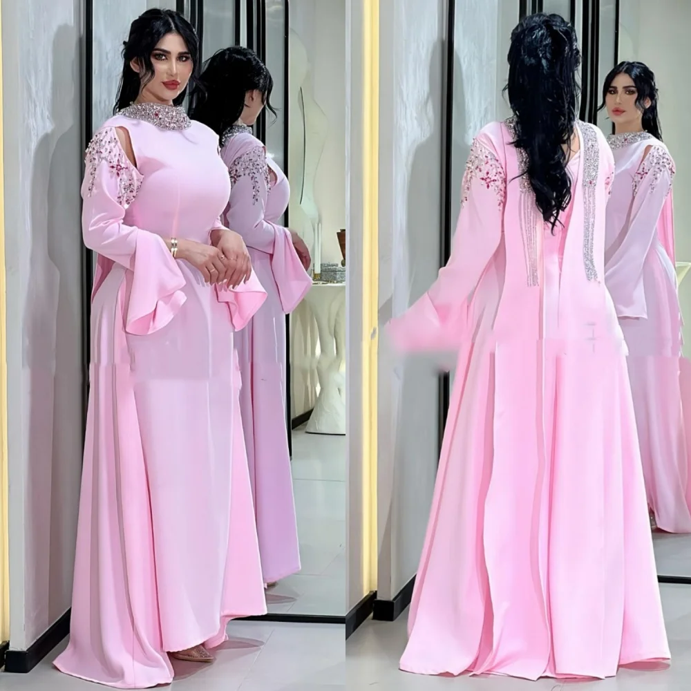 Customized Intricate Matching Jersey Sequined Pleat A-line High CollarLong Dresses Bespoke Occasion Retro
Customized Intricate Matching Jersey Sequined Pleat A-line High CollarLong Dresses Bespoke Occasion Retro