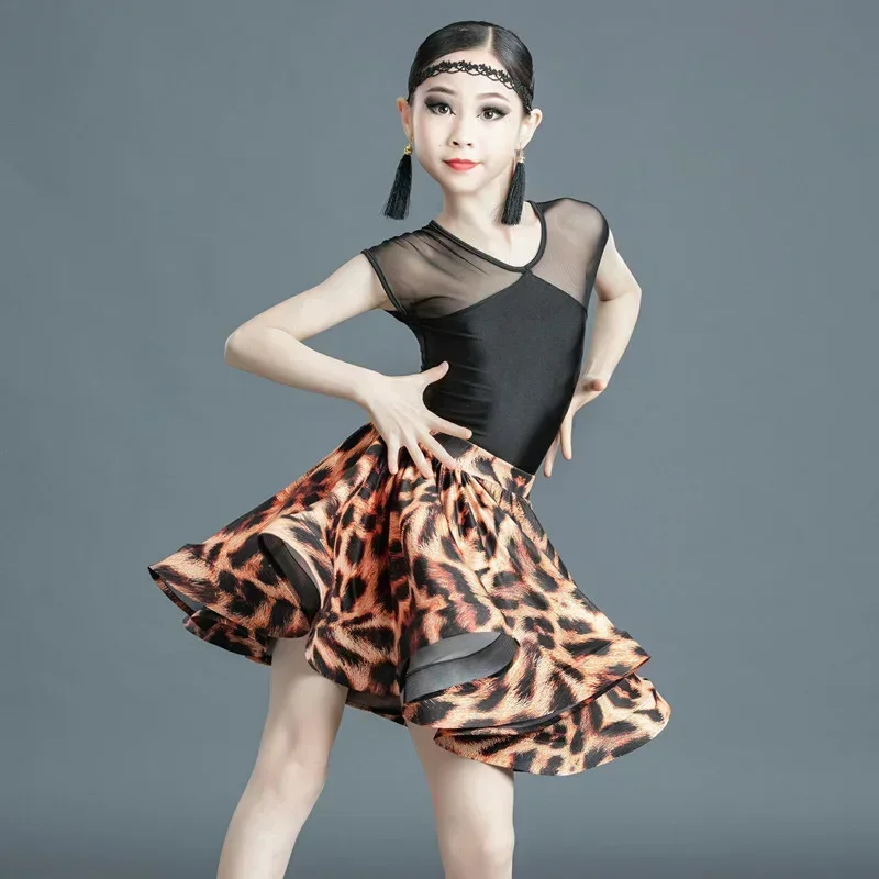Girls Latin Dresses for Dancing Ballroom Dance Dress Rumba Samba Leopard Print Children Samba Cha Cha Tango Skirt Standard Salsa
Girls Latin Dresses for Dancing Ballroom Dance Dress Rumba Samba Leopard Print Children Samba Cha Cha Tango Skirt Standard Salsa