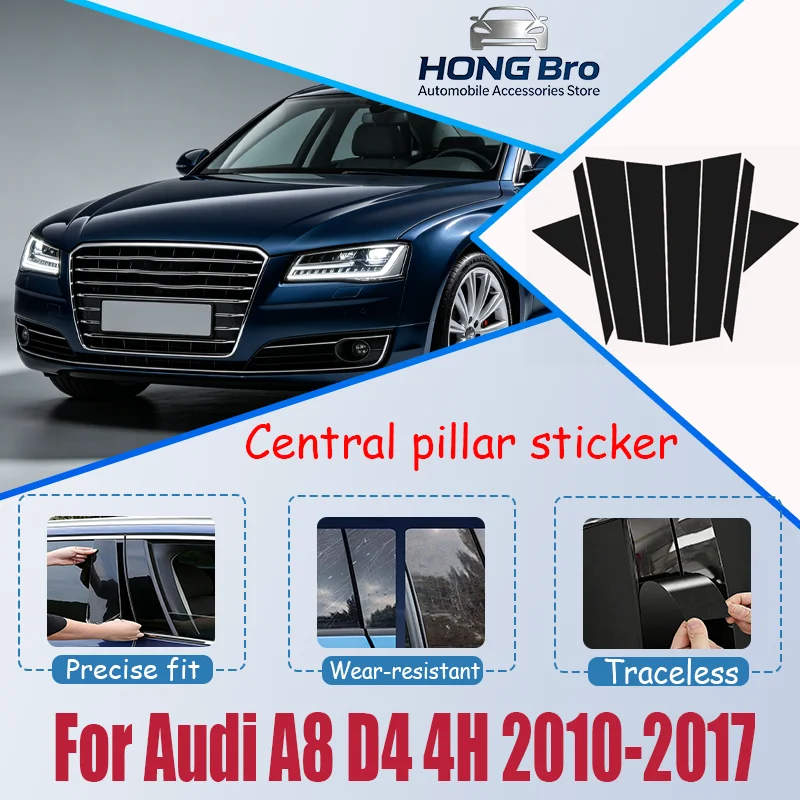 For Audi A8 D4 4H 2010-2017 2011 2012 2013 2014 2015 Carbon Fiber Window Door Column Deal B C Pillar Post Cover Trim Sticker
For Audi A8 D4 4H 2010-2017 2011 2012 2013 2014 2015 Carbon Fiber Window Door Column Deal B C Pillar Post Cover Trim Sticker