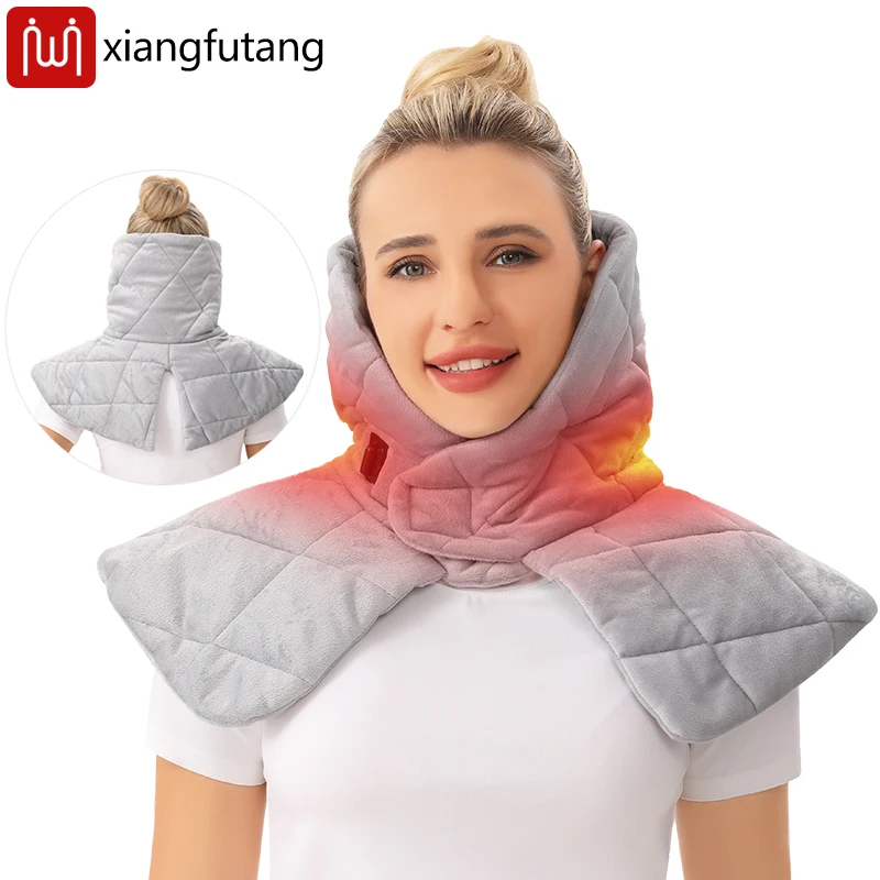 Grey Heated Shawl Neck Wrap Soft Plush Material 3 Heating Levels Soothes Neck Stiffness Soreness Winter Outdoor Warmth Unisex
Grey Heated Shawl Neck Wrap Soft Plush Material 3 Heating Levels Soothes Neck Stiffness Soreness Winter Outdoor Warmth Unisex