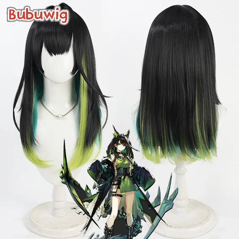 Bubuwig Synthetic Hair Mon3tr Cosplay Wigs Arknights Mon3tr Halloween 50cm Long Straight Black Mixed Green Wig Heat Resistant
Bubuwig Synthetic Hair Mon3tr Cosplay Wigs Arknights Mon3tr Halloween 50cm Long Straight Black Mixed Green Wig Heat Resistant