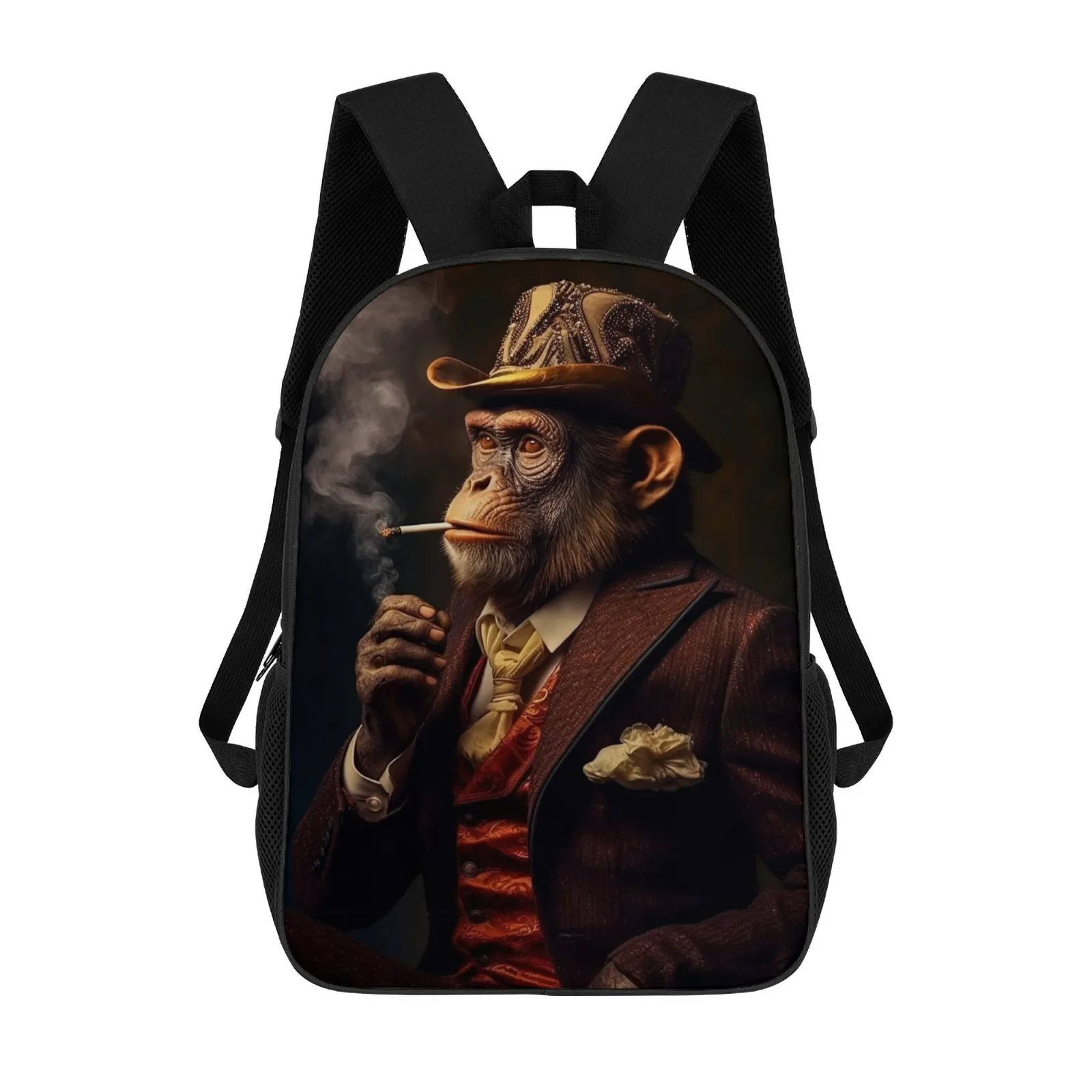 Курящая обезьяна Mochila Escolar школьные рюкзаки с принтом для подростков, сумка для учащихся начальной школы, 17-дюймовый школьный рюкзак, сумка
Курящая обезьяна Mochila Escolar школьные рюкзаки с принтом для подростков, сумка для учащихся начальной школы, 17-дюймовый школьный рюкзак, сумка