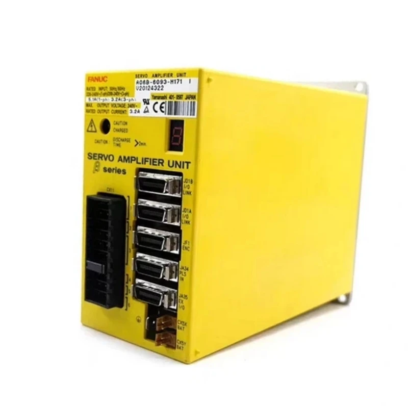 Fanuc A06B-6093-H171 Servo Amplifier Tested ok In Stock Fast Shipping
Fanuc A06B-6093-H171 Servo Amplifier Tested ok In Stock Fast Shipping