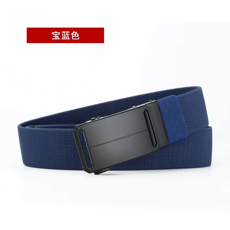 Simple Men's Business Automatic Buckle Belt Trendy Versatile Free Punching Multi-color Optional Casual Elastic Woven Belt
Simple Men's Business Automatic Buckle Belt Trendy Versatile Free Punching Multi-color Optional Casual Elastic Woven Belt