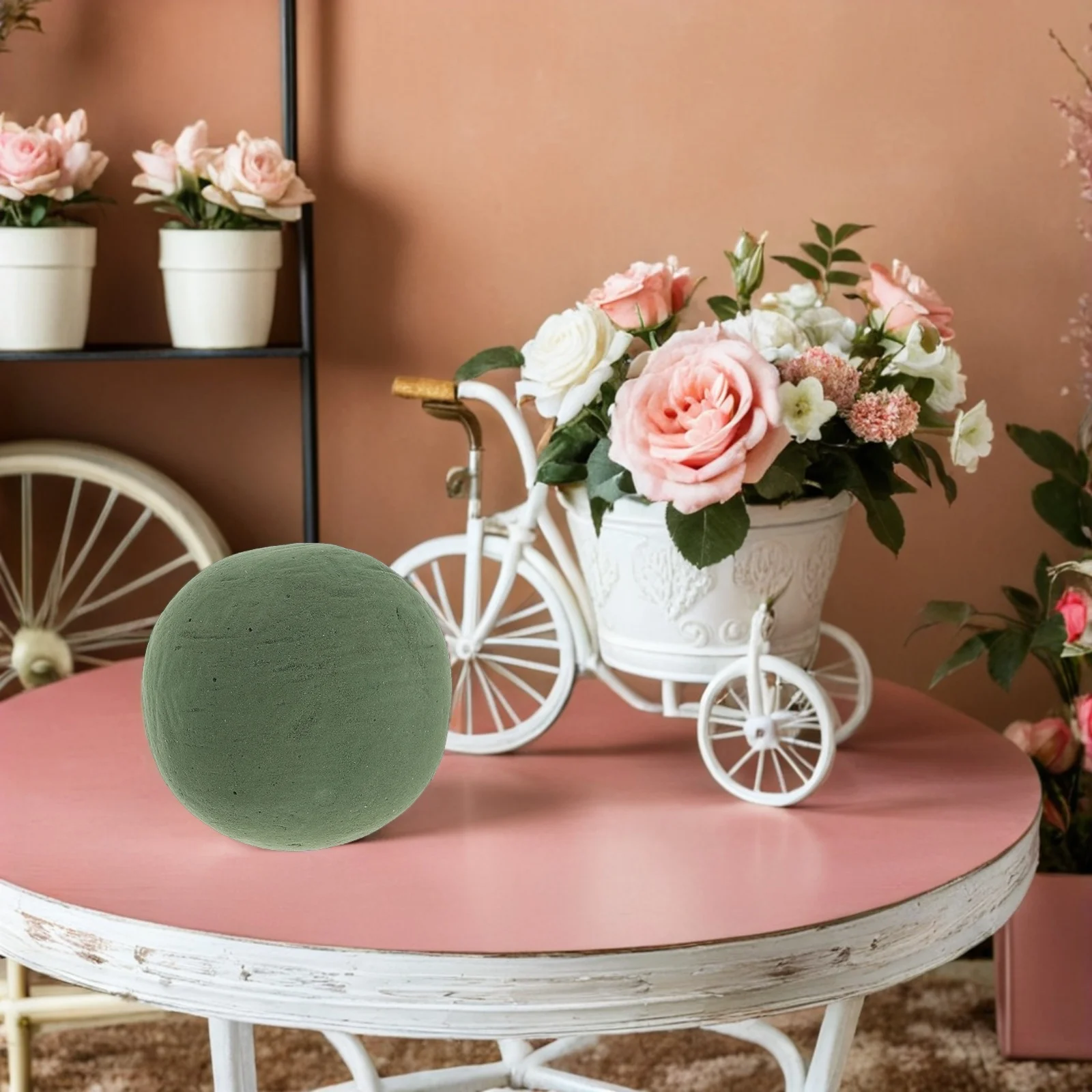 3Pcs Green Round Floral Foam Spheres Wedding Decor Wet Floral Foam Balls Flower Blocks for Fresh Artificial Flower Arrangements
3Pcs Green Round Floral Foam Spheres Wedding Decor Wet Floral Foam Balls Flower Blocks for Fresh Artificial Flower Arrangements