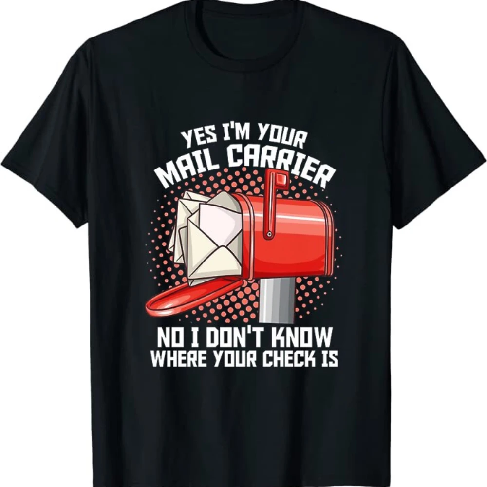 Футболка-переноска почтового работника Mailman Mailman, подарочная футболка-переноска, хлопковая футболка высокого качества, унисекс, модная повседневная футболка с короткими рукавами
Футболка-переноска почтового работника Mailman Mailman, подарочная футболка-переноска, хлопковая футболка высокого качества, унисекс, модная повседневная футболка с короткими рукавами