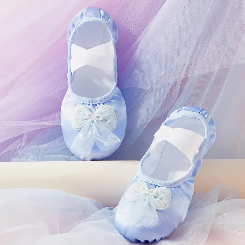 Premium Satin Ballet Dance Shoes with Wide Elastic Straps Soft Leather Sole, Breathable Ballet Slippers for Recitals Casual Wear
Premium Satin Ballet Dance Shoes with Wide Elastic Straps Soft Leather Sole, Breathable Ballet Slippers for Recitals Casual Wear