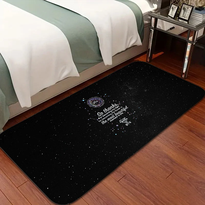 Custom Rug A-Btss Aesthetic Funny Doormat Entrance Door Mat Carpet for Kitchen Floor Mats for Home Decorations Sleeping Room Rug
Custom Rug A-Btss Aesthetic Funny Doormat Entrance Door Mat Carpet for Kitchen Floor Mats for Home Decorations Sleeping Room Rug