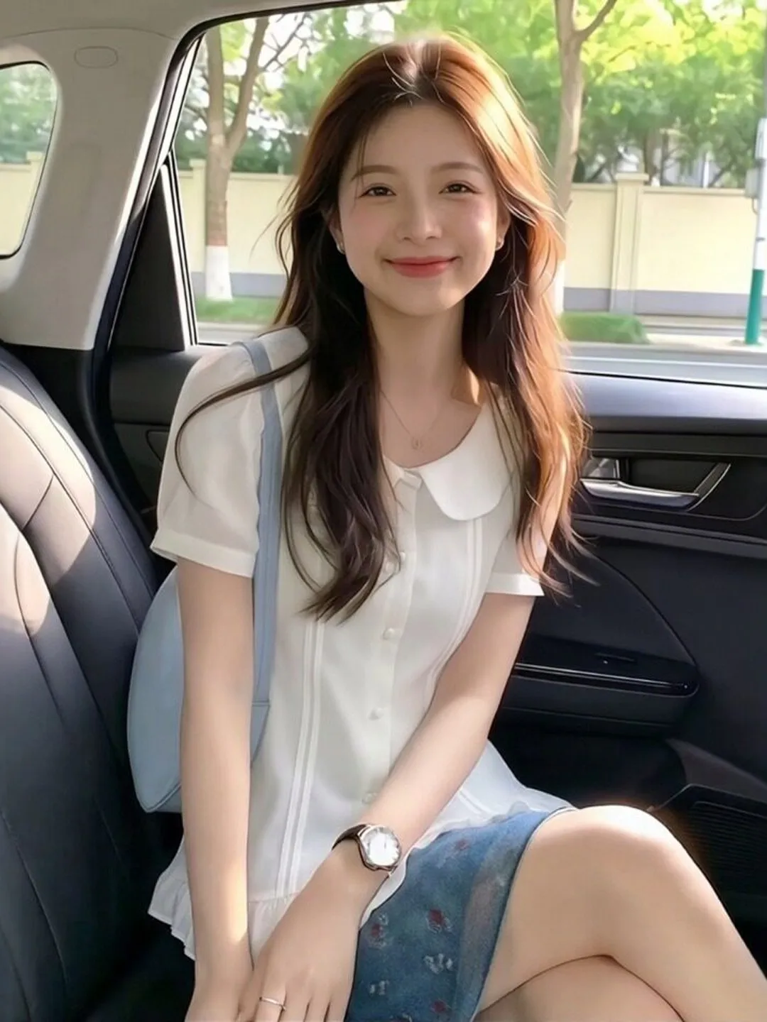 Cute Doll Collar Ruffle Short Sleeve Shirt Women's Fashionable Summer Slim Fit Top Korean Style Breathable Skin-Friendly
Cute Doll Collar Ruffle Short Sleeve Shirt Women's Fashionable Summer Slim Fit Top Korean Style Breathable Skin-Friendly