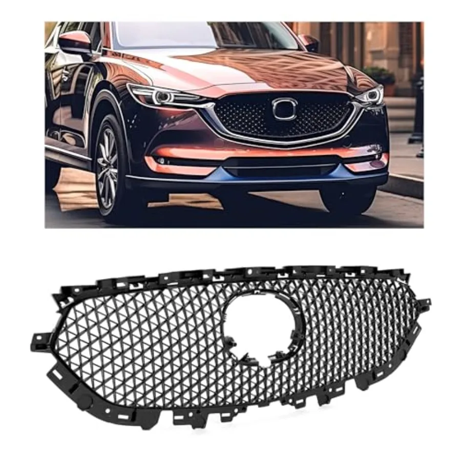 Compatible with 2017-2021 Mazda CX-5 CX5 Bumper Grill Assembly PP Plastic Black Replacemant for KB8C-50-719 MA1200212
Compatible with 2017-2021 Mazda CX-5 CX5 Bumper Grill Assembly PP Plastic Black Replacemant for KB8C-50-719 MA1200212