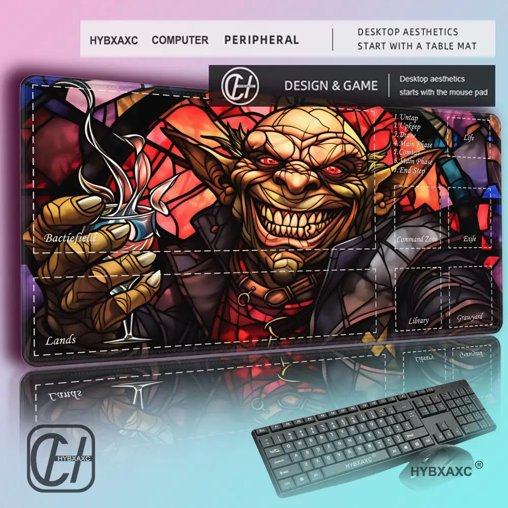 HYBXAXC Cthulhu Stained Glass Extended Gaming Mouse Pad, XXL Desk Mat with Stitched Edges, 2mm3mm Thick
HYBXAXC Cthulhu Stained Glass Extended Gaming Mouse Pad, XXL Desk Mat with Stitched Edges, 2mm3mm Thick
