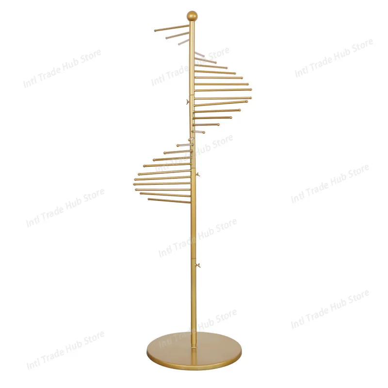 150cm Wrought Iron Floor Silk Scarf Rack Hanging Scarf Rack Display Belt Hanging Bag Shelf Display
150cm Wrought Iron Floor Silk Scarf Rack Hanging Scarf Rack Display Belt Hanging Bag Shelf Display