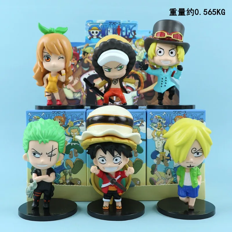 One Piece Anime Figure Blind Box Collection Mini Set Luffy Garp Rayleigh Roger Ace Sabo Model Toys Gift Pack Doll Hot Selling
One Piece Anime Figure Blind Box Collection Mini Set Luffy Garp Rayleigh Roger Ace Sabo Model Toys Gift Pack Doll Hot Selling