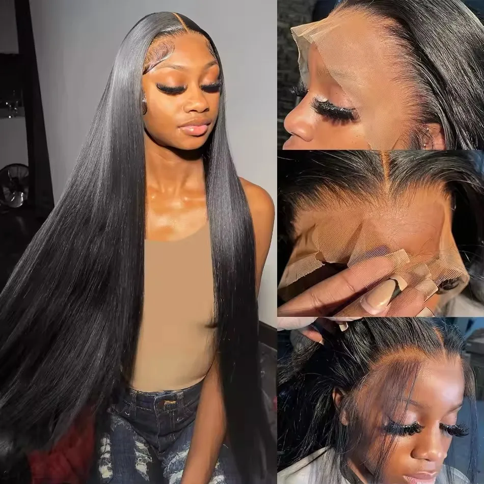 13x4 13x6 Bone Straight 30 40 Inch Lace Front Wig 360 Hd Lace Frontal Wig 250 Density Human Hair Pre Plucked Lace Wig For Women
13x4 13x6 Bone Straight 30 40 Inch Lace Front Wig 360 Hd Lace Frontal Wig 250 Density Human Hair Pre Plucked Lace Wig For Women