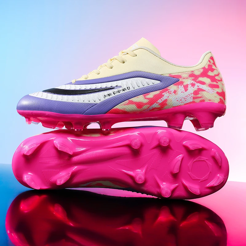 New Men Football Boots Ankle Kids Cleats Grass Training Soccer Shoes TF/FG Match Hot-selling High-quality Futsal Indoor Sport
New Men Football Boots Ankle Kids Cleats Grass Training Soccer Shoes TF/FG Match Hot-selling High-quality Futsal Indoor Sport