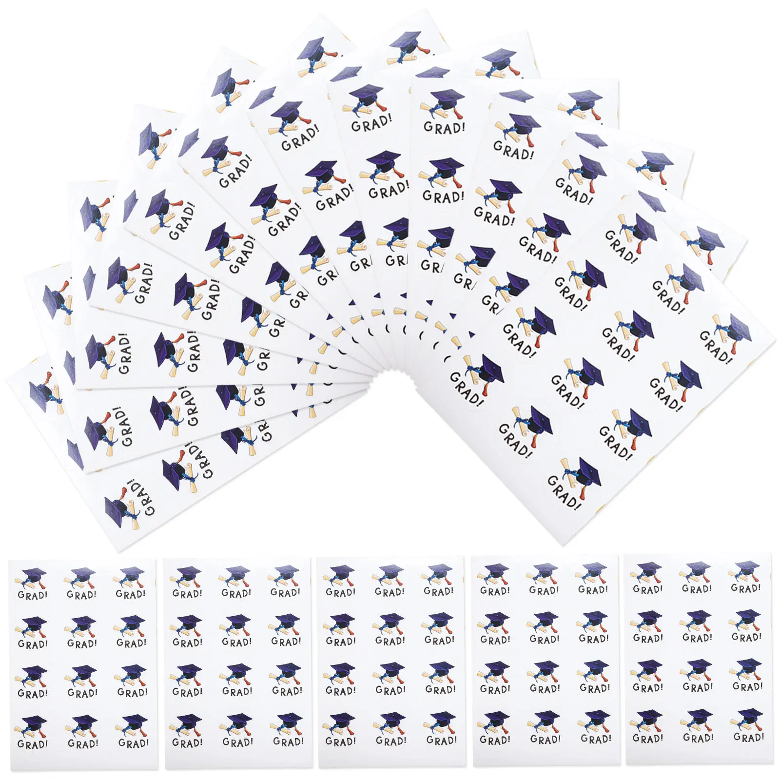 20 Sheets Graduation Stickers Class of 2023 Self-Adhesive Seal Stickers for Envelopes Gift Boxes Candy Packaging DIY
20 Sheets Graduation Stickers Class of 2023 Self-Adhesive Seal Stickers for Envelopes Gift Boxes Candy Packaging DIY