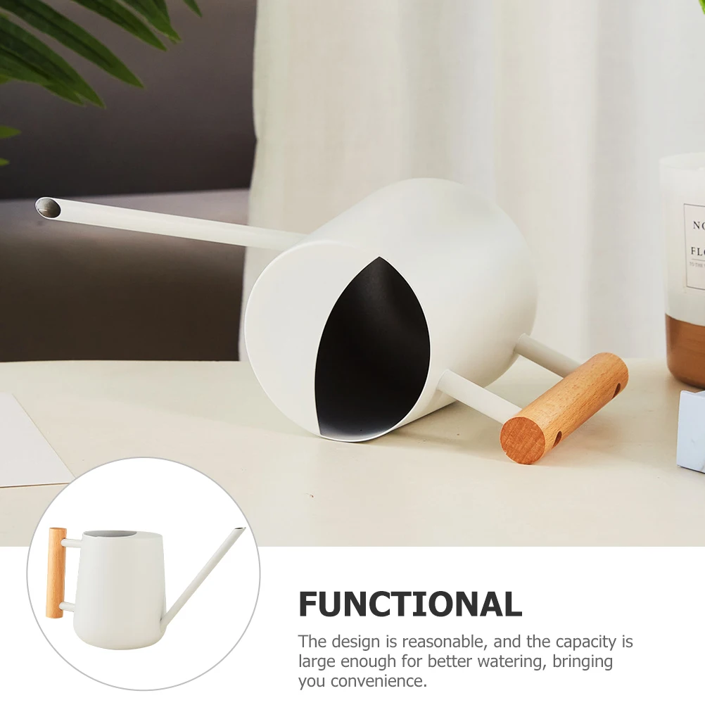 900Ml Metal Watering Can Long Spout Indoor Water Pot Ergonomic Handle Sturdy Plant Waterer for Houseplants Seedlings Indoor
900Ml Metal Watering Can Long Spout Indoor Water Pot Ergonomic Handle Sturdy Plant Waterer for Houseplants Seedlings Indoor