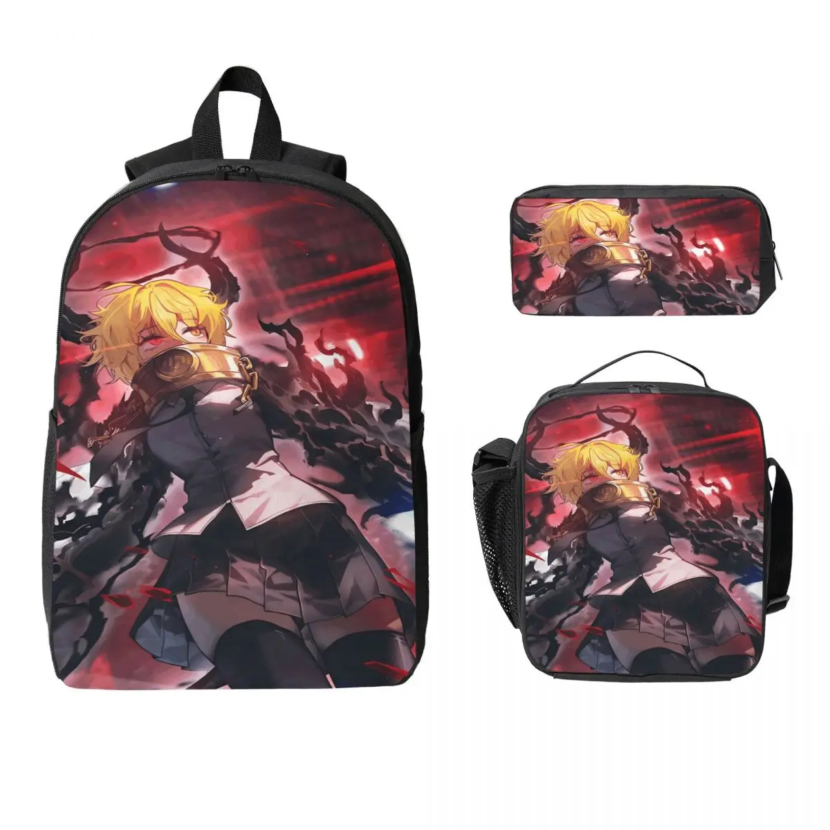 3Pcs Limbus Company Games merch Backpack Set for Boy Girl Pencil Boxes Bookbag Sets with Lunch Box For School Students Daypack
3Pcs Limbus Company Games merch Backpack Set for Boy Girl Pencil Boxes Bookbag Sets with Lunch Box For School Students Daypack