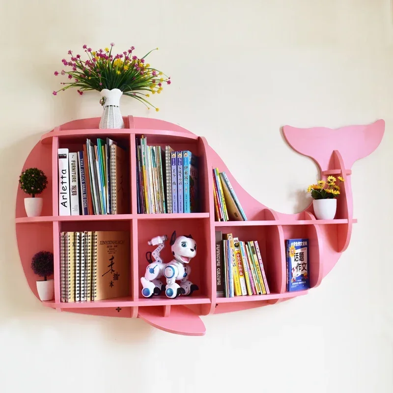 Whale Shaped Bookshelf, Creative Wall Hanging Storage, Cartoon Animal Design, Children's Picture Book Organizer
Whale Shaped Bookshelf, Creative Wall Hanging Storage, Cartoon Animal Design, Children's Picture Book Organizer