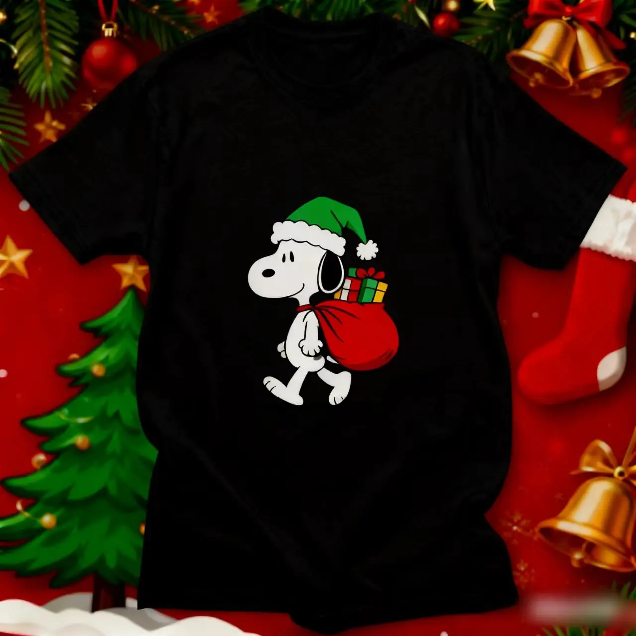 Зимняя летняя осенняя мужская футболка Snoopy на заказ, рождественская футболка из мягкого хлопка с короткими рукавами, свободная посадка, уличная мода
Зимняя летняя осенняя мужская футболка Snoopy на заказ, рождественская футболка из мягкого хлопка с короткими рукавами, свободная посадка, уличная мода