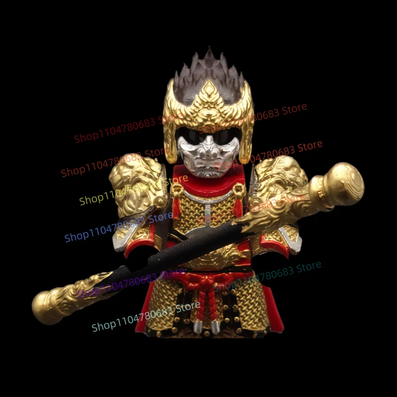 MOC Building Blocks MiniFigure Golden Armor Mask Warrior Assembly Model Ornament Anime Cartoon Character Toy Gift Action Figure
MOC Building Blocks MiniFigure Golden Armor Mask Warrior Assembly Model Ornament Anime Cartoon Character Toy Gift Action Figure