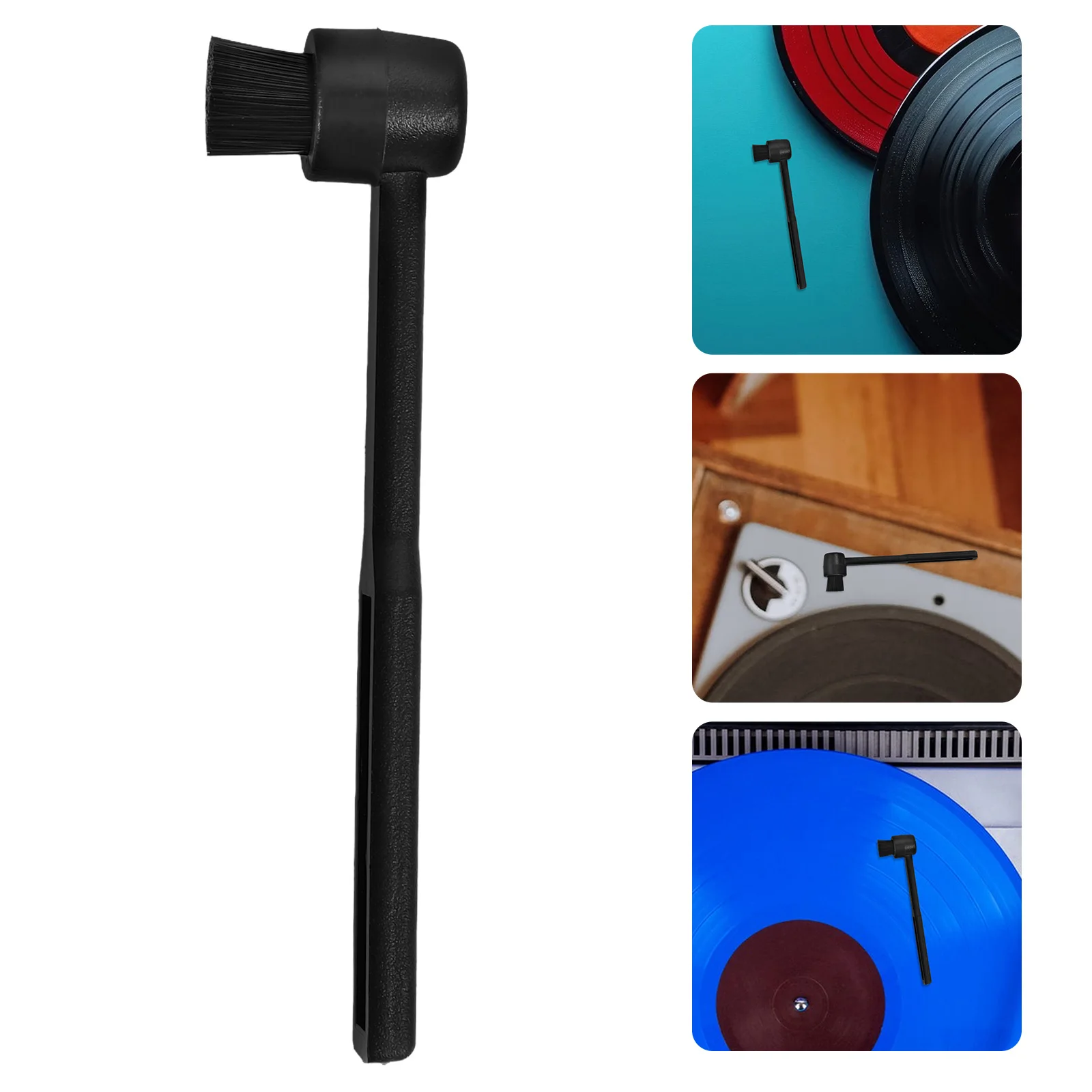 Vinyl Cleaning Brush Black Small Round Hair Hanging Antistatic Record Player Brush for Vinyl Records Cleaner Portable
Vinyl Cleaning Brush Black Small Round Hair Hanging Antistatic Record Player Brush for Vinyl Records Cleaner Portable