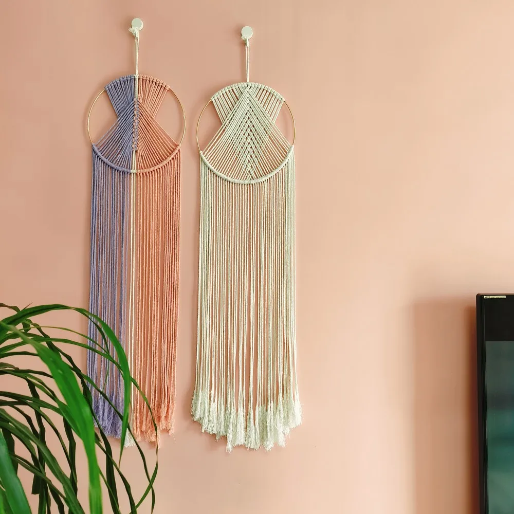 Boho Wall Hanging Decorations Macrame Dream Catcher Set Minimalist Macrame Crafts Farmhouse Nursery Bedroom Patio Kitchen Decor
Boho Wall Hanging Decorations Macrame Dream Catcher Set Minimalist Macrame Crafts Farmhouse Nursery Bedroom Patio Kitchen Decor