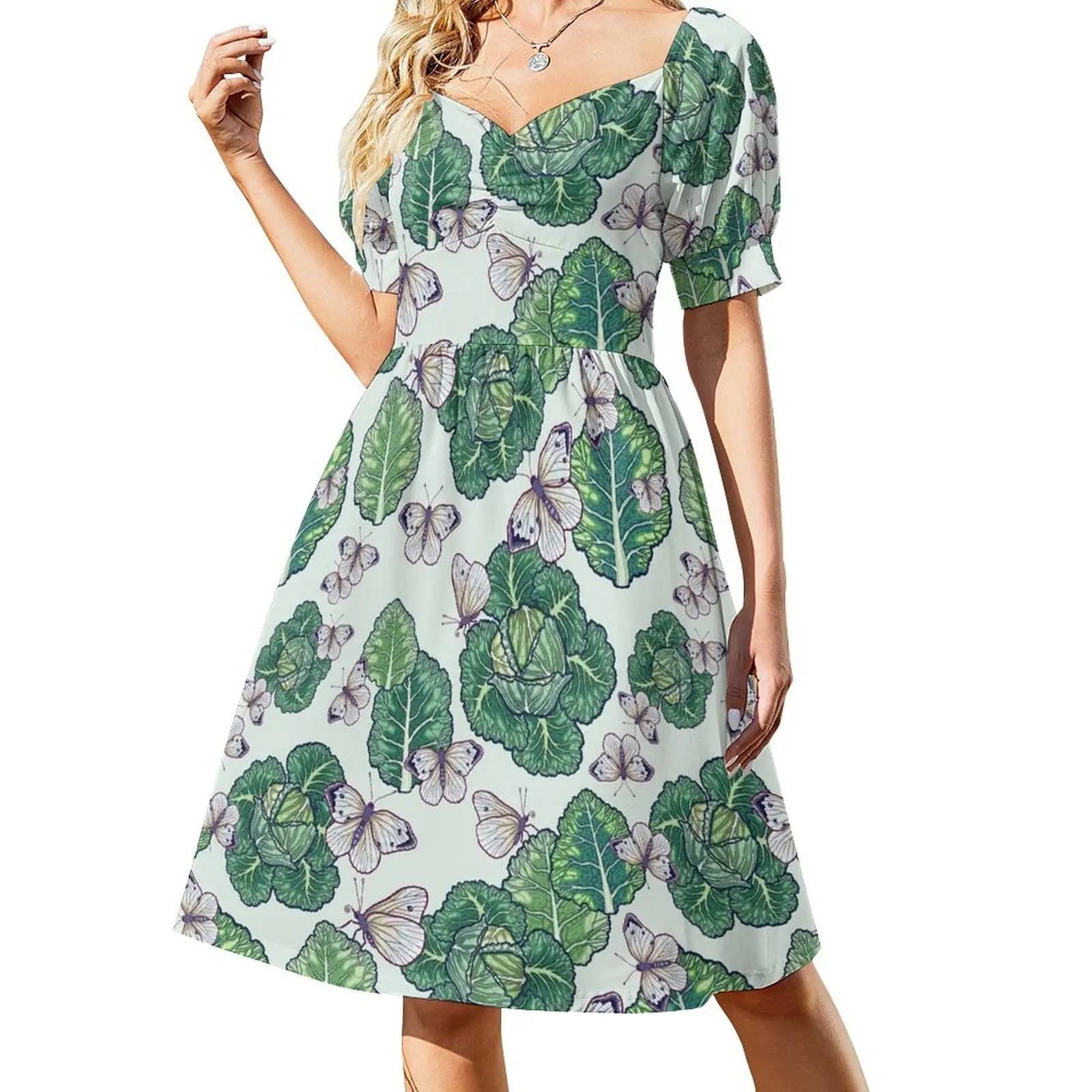 butterflies in the garden Short-Sleeved Dress prom dresses Woman's evening dress womens clothing
butterflies in the garden Short-Sleeved Dress prom dresses Woman's evening dress womens clothing